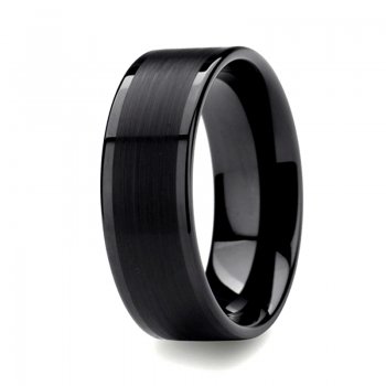 polished tungsten bands for husbands