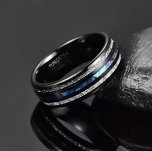 Eclectics Meteorite Engagement Ring