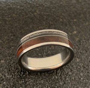 Fantasia Meteorite Engagement Ring