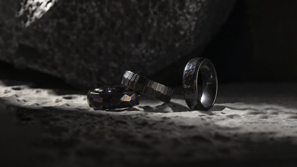 Modern Color Choices for a Man's Wedding Band