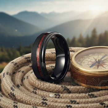Ebony Gilt | Special & Timeless Men's Wedding Bands